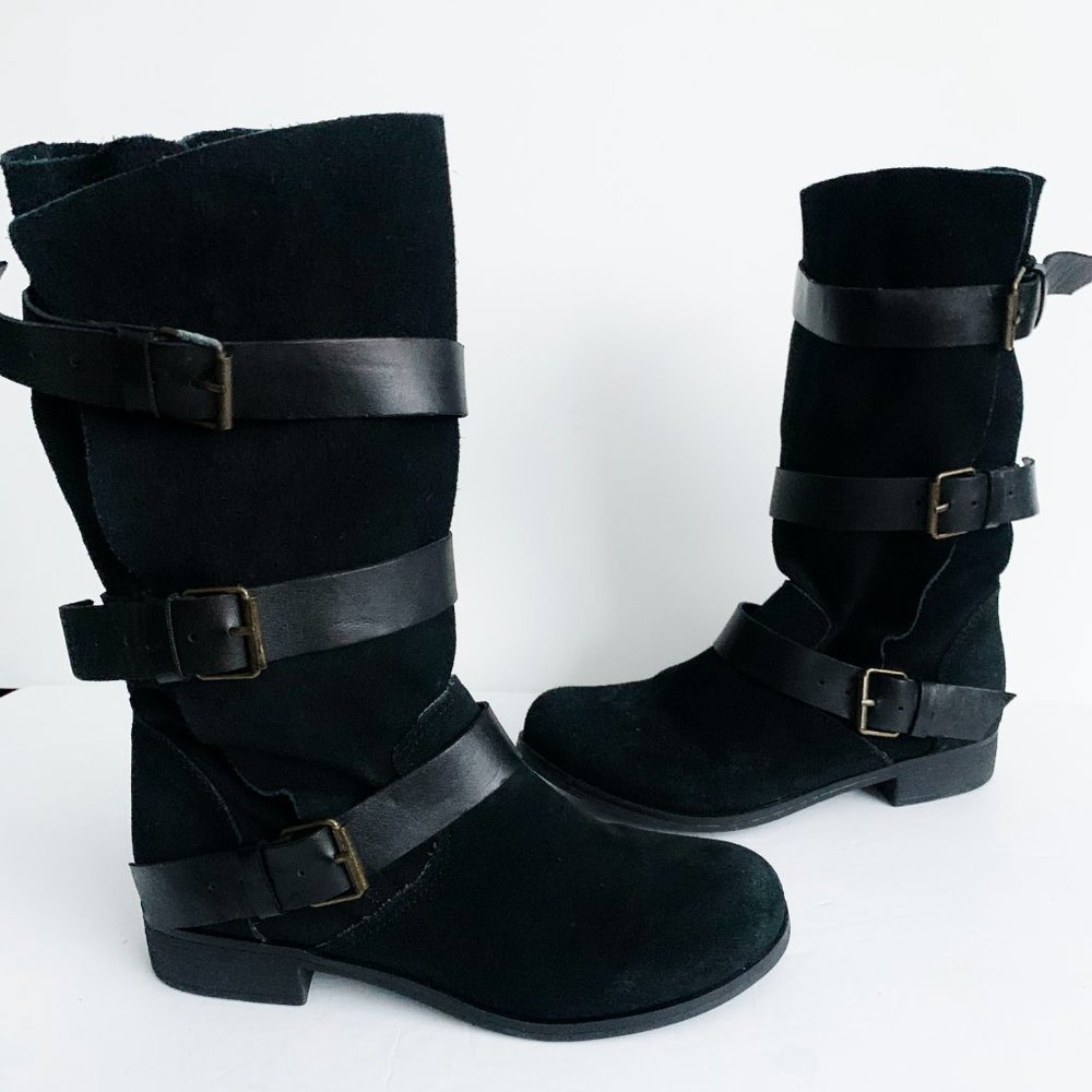 Steve Madden Boots TRIPLE STRAPS - Picture 1 of 8